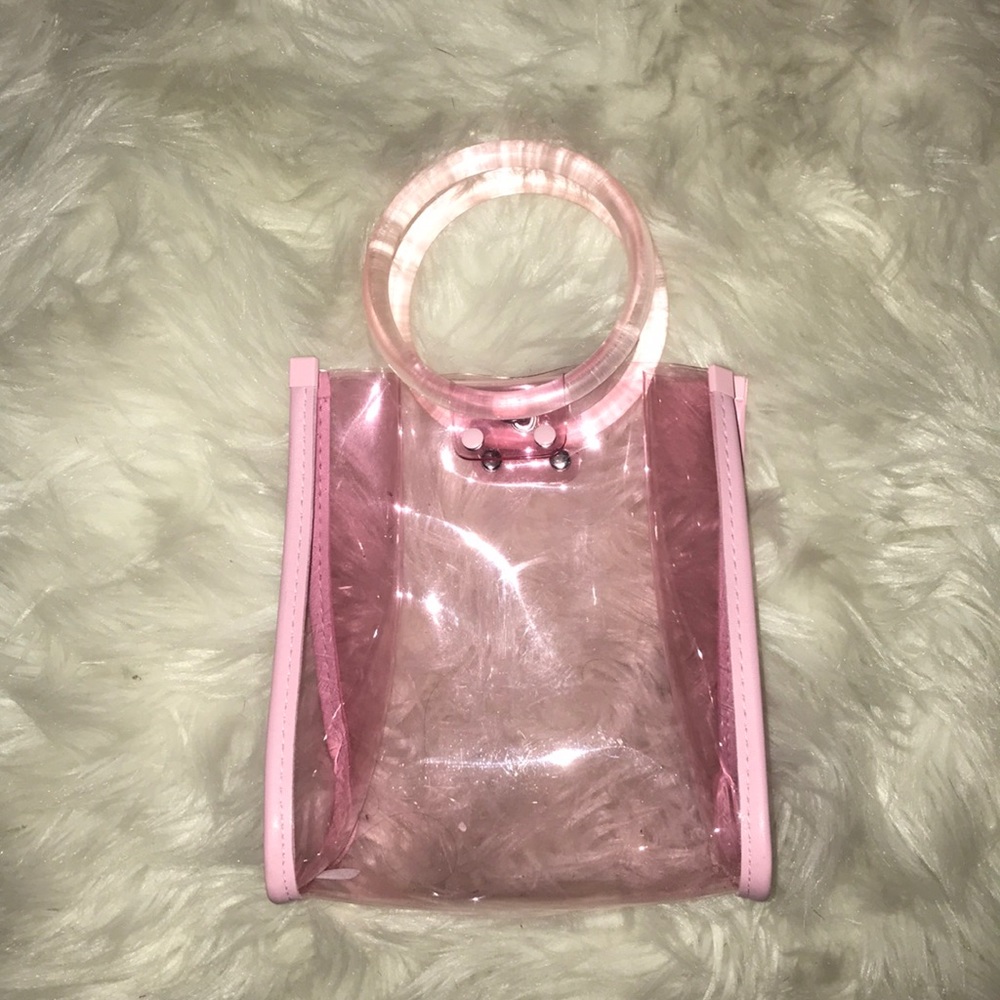 Glow recipe clear pink purse